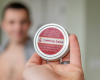 Hewitt showing off the balm