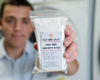 Hewitt holding Laundry Standard Goat Milk Soap