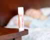 Small lotion stick in a bedside table
