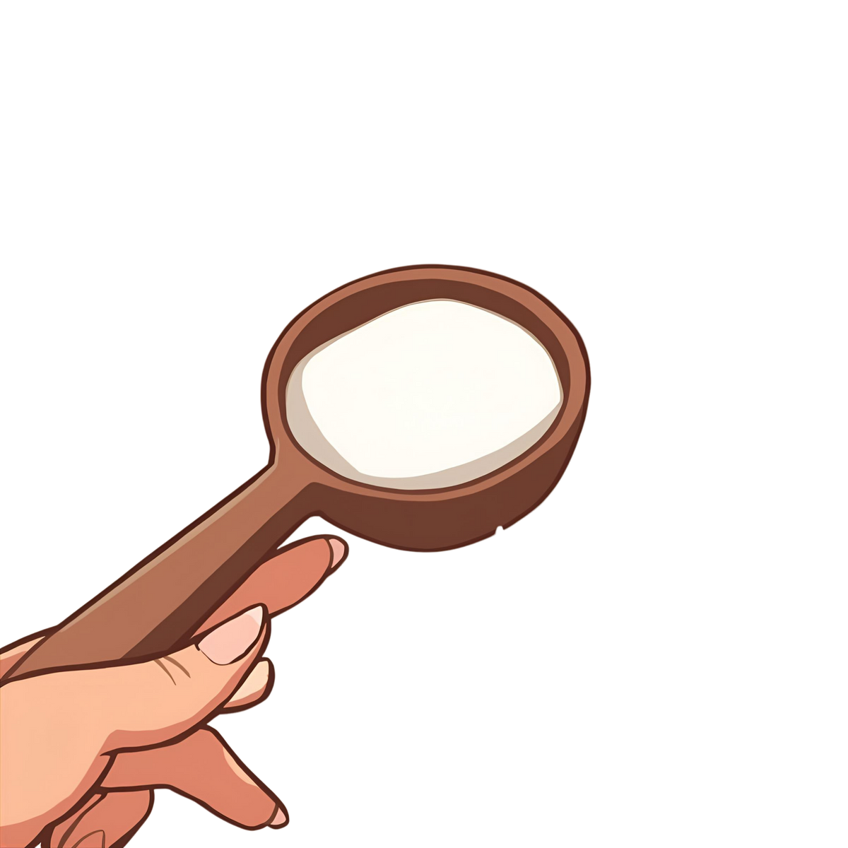 laundry soap in a scoop