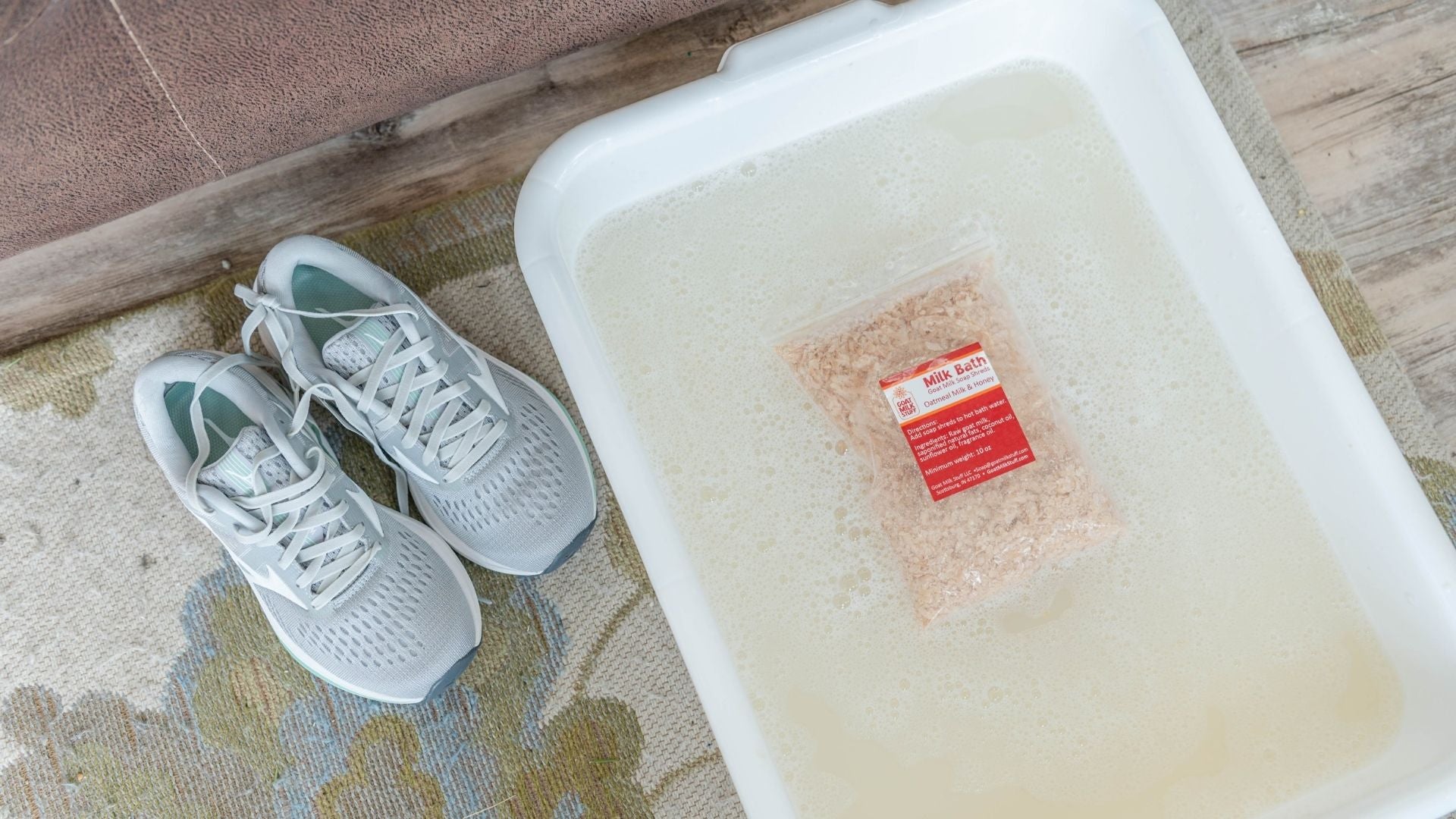 Healing & Smooth Skin with Purity Goat Milk Bath