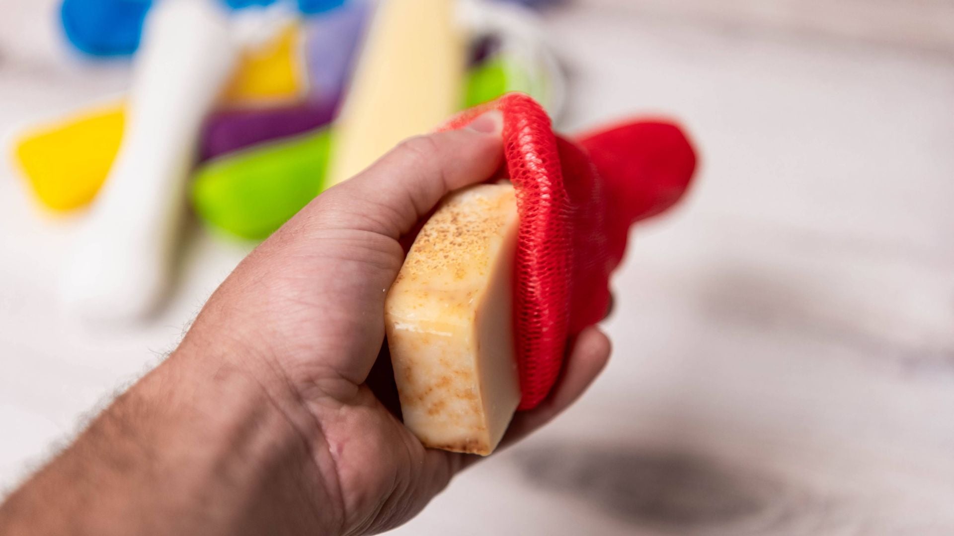 Perfect Lather, Quick Drying, and Ideal for Hanging in the Shower
