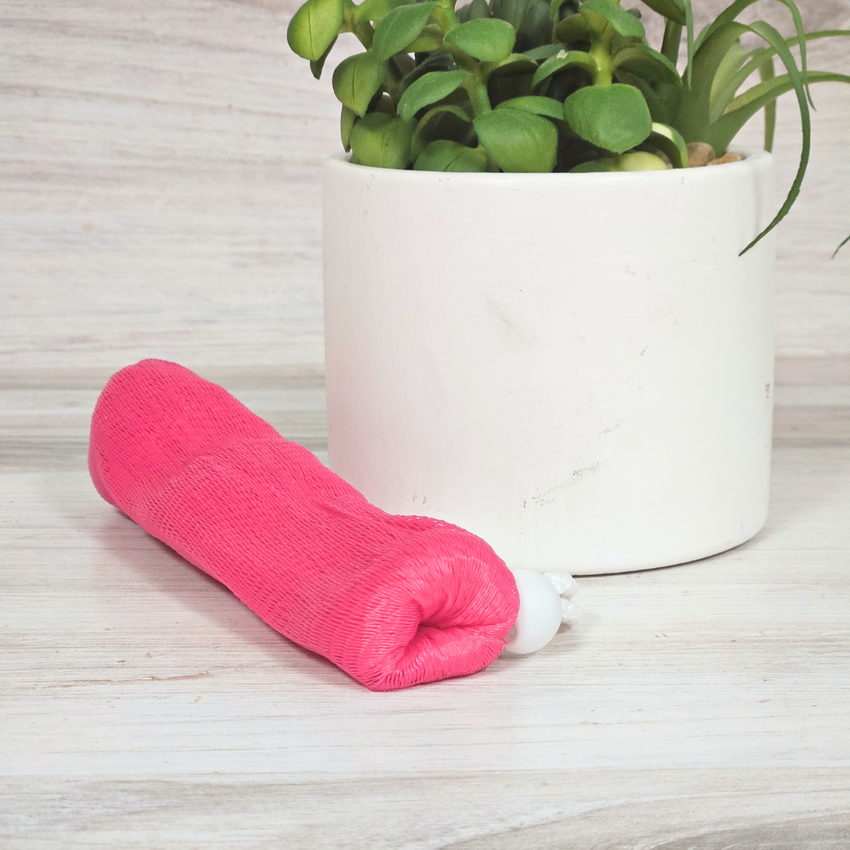 color soap saver pink