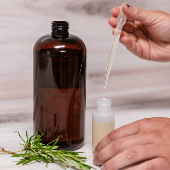 rosemary mint essential oil dropper 