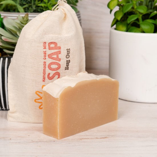 goat milk soap bar