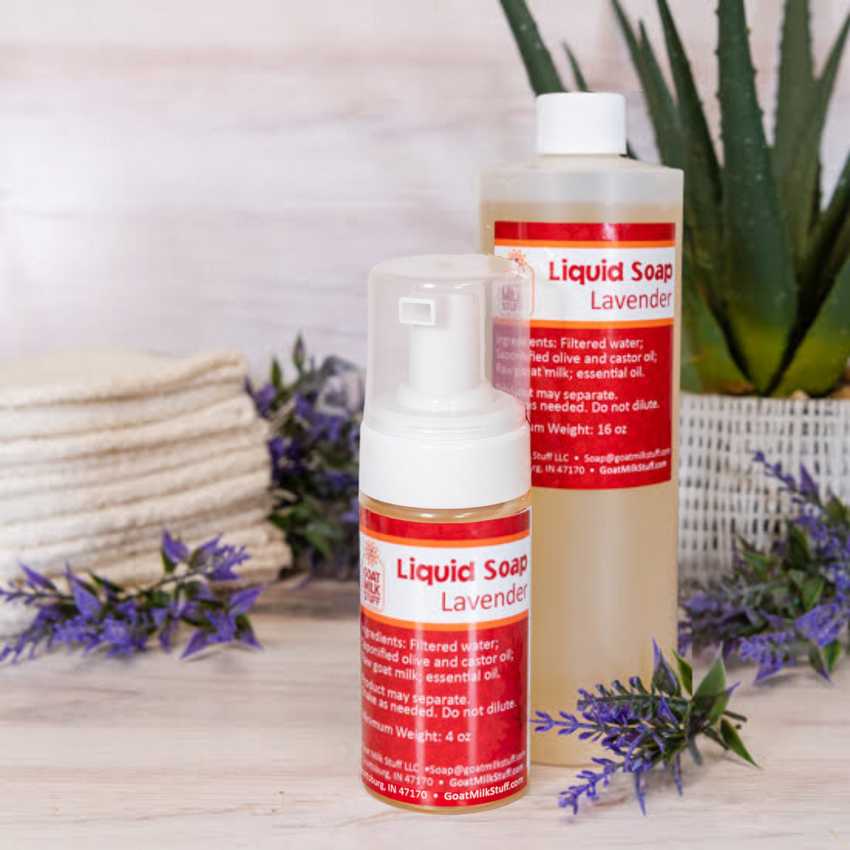 Goat Milk Liquid Soap Lavender