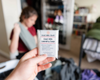 Holding a pack of Goat Milk Laundry Soap