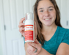 Jade holding liquid soap foamer bottle