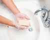 Using Goat Milk Soap to wash hands