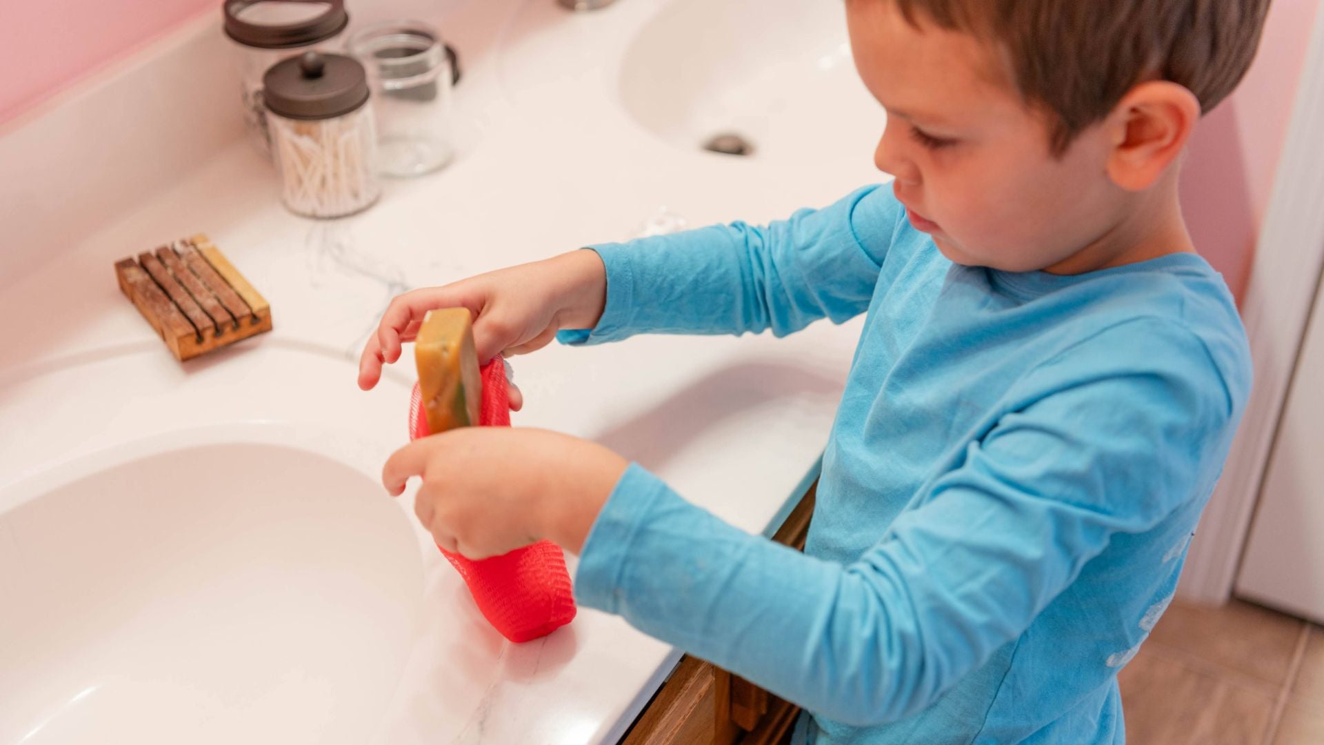 Kid-Friendly Soap Saver